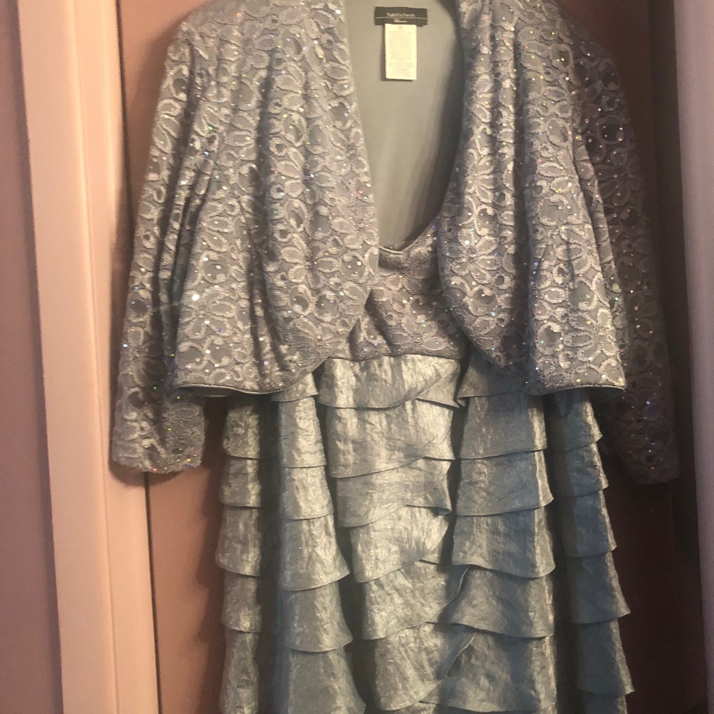 All Season Gown with Cover up Jacket  FREE MATCHING JEWELRY
